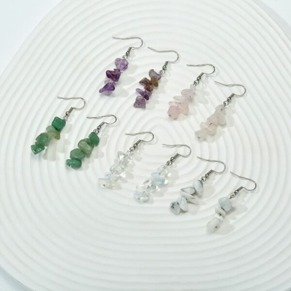 BOHEMIAN CRYSTAL EARRINGS (PAIR)