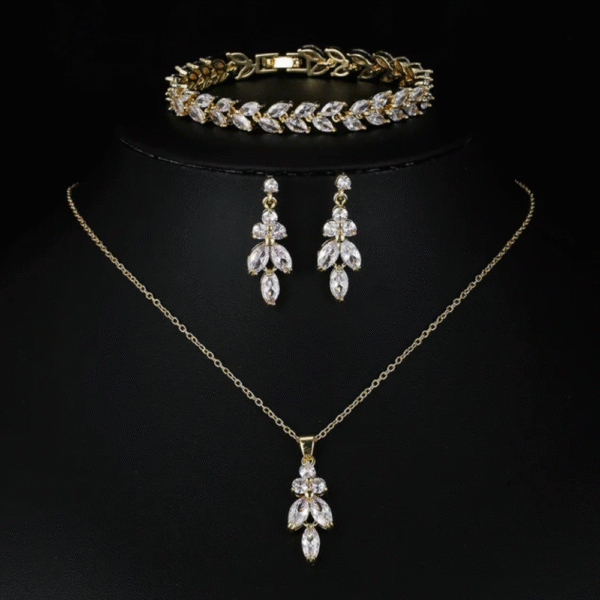 BRIDAL WEDDING JEWELRY SET