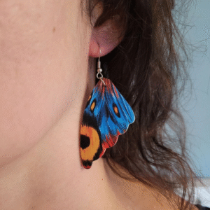 BUTTERFLY WINGS EARRINGS (PAIR)