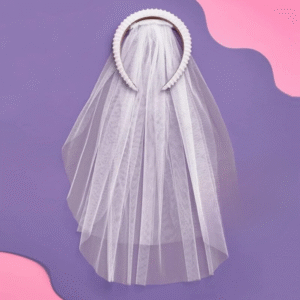 BRIDAL HEADBAND WITH VEIL