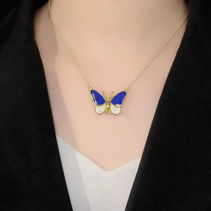 COLOR CHANGING BUTTERFLY NECKLACE