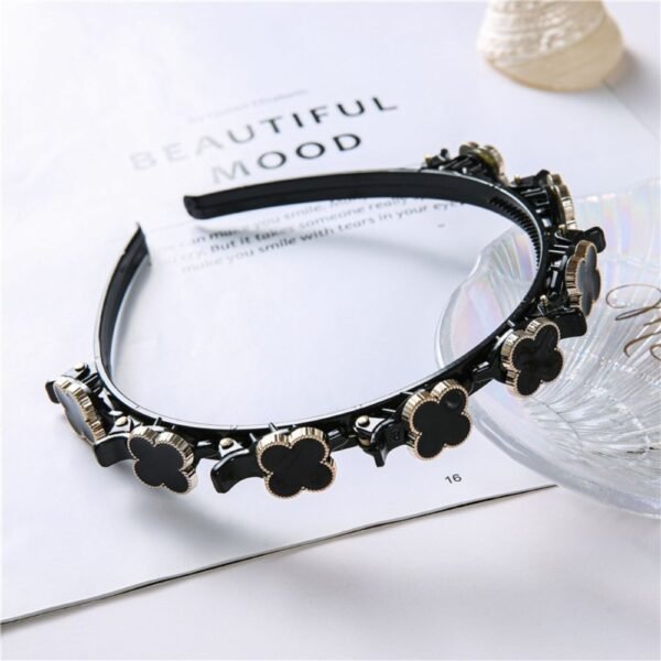 CLOVER HAIR CLIP HEADBAND