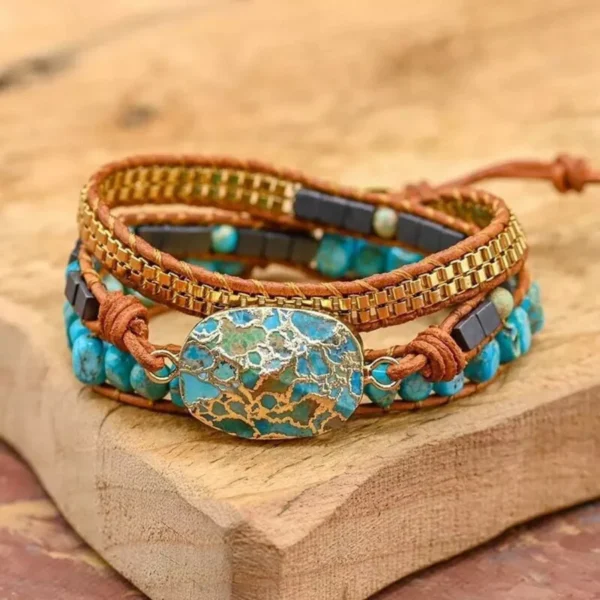 HEALING WRAP BRACELET (ADJUSTABLE)