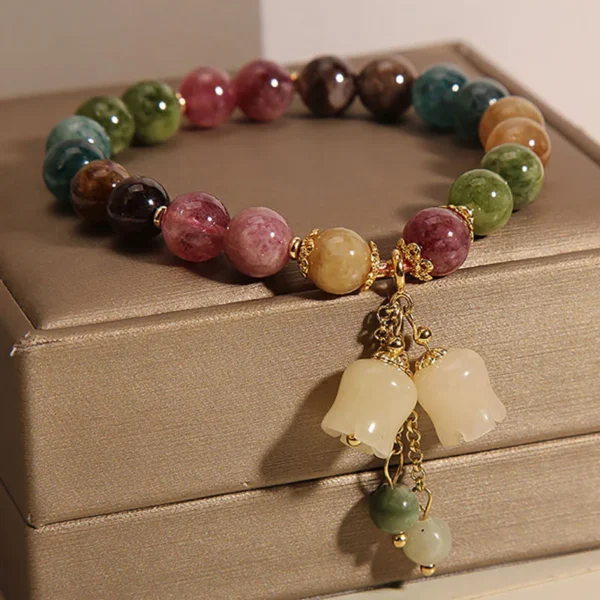 NATURAL STONES BRACELET (ADJUSTABLE)