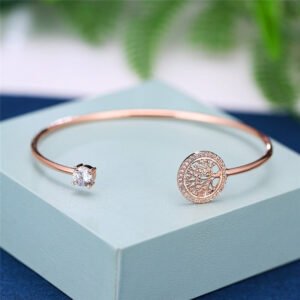 “TREE OF LIFE” GEM BRACELET (ADJUSTABLE)