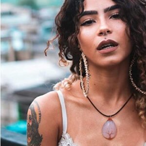 “TREE OF LIFE”  RAINDROP NECKLACE